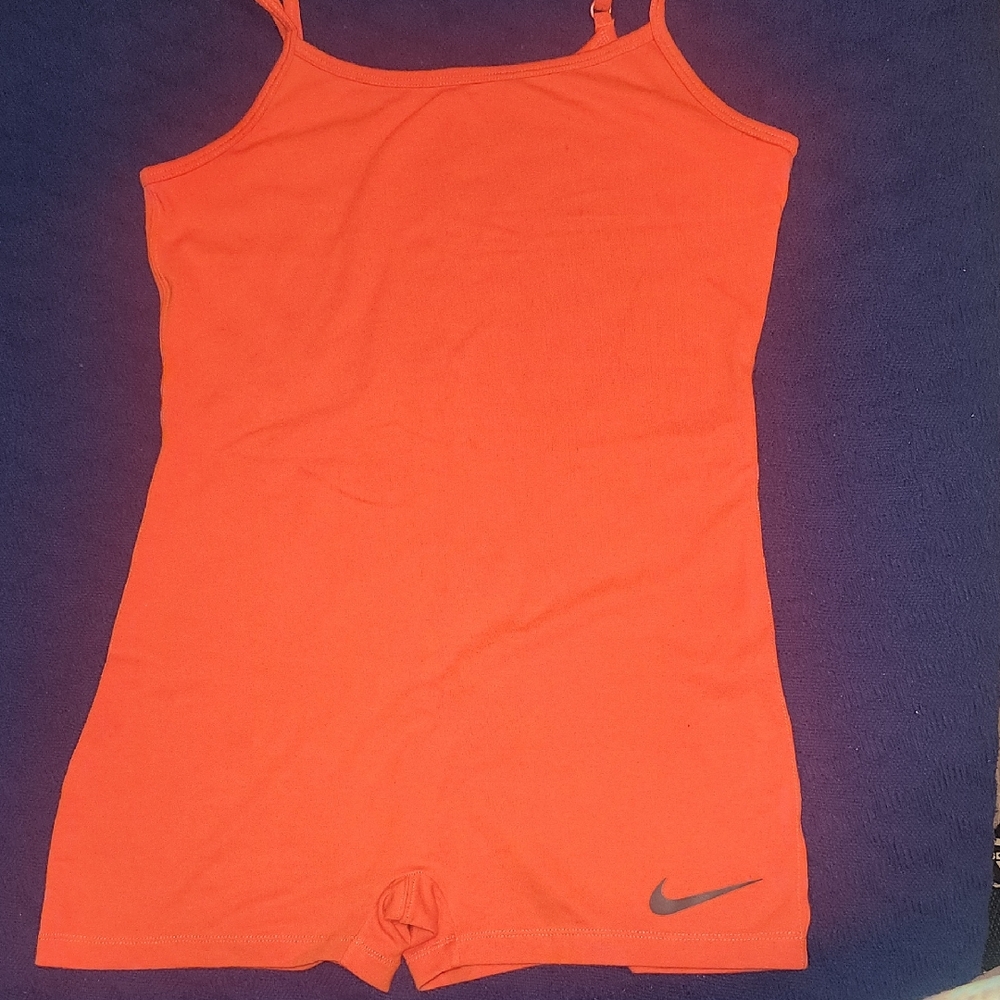 Nike Orange Athletic Shorts